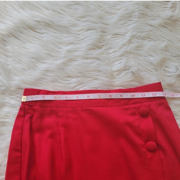 Vintage Bobbie Brooks Midi Skirt Womens Size 10 Red and Yellow Lot of 2 - Picture 12 of 16